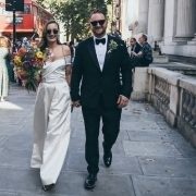 Embracing Wedding Trousers