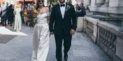 Embracing Wedding Trousers